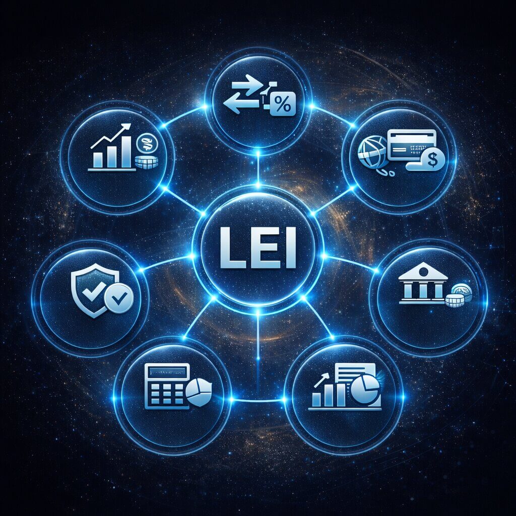 金融市場、決済、報告、国際的な事業運営におけるグローバルなLEIコードの活用事例